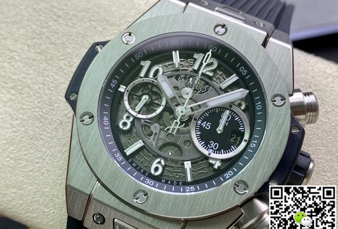 Hublot Big Bang 421.NX.1170.RX ZF Factory 1:1 Best Edition Replica Watch Black Strap